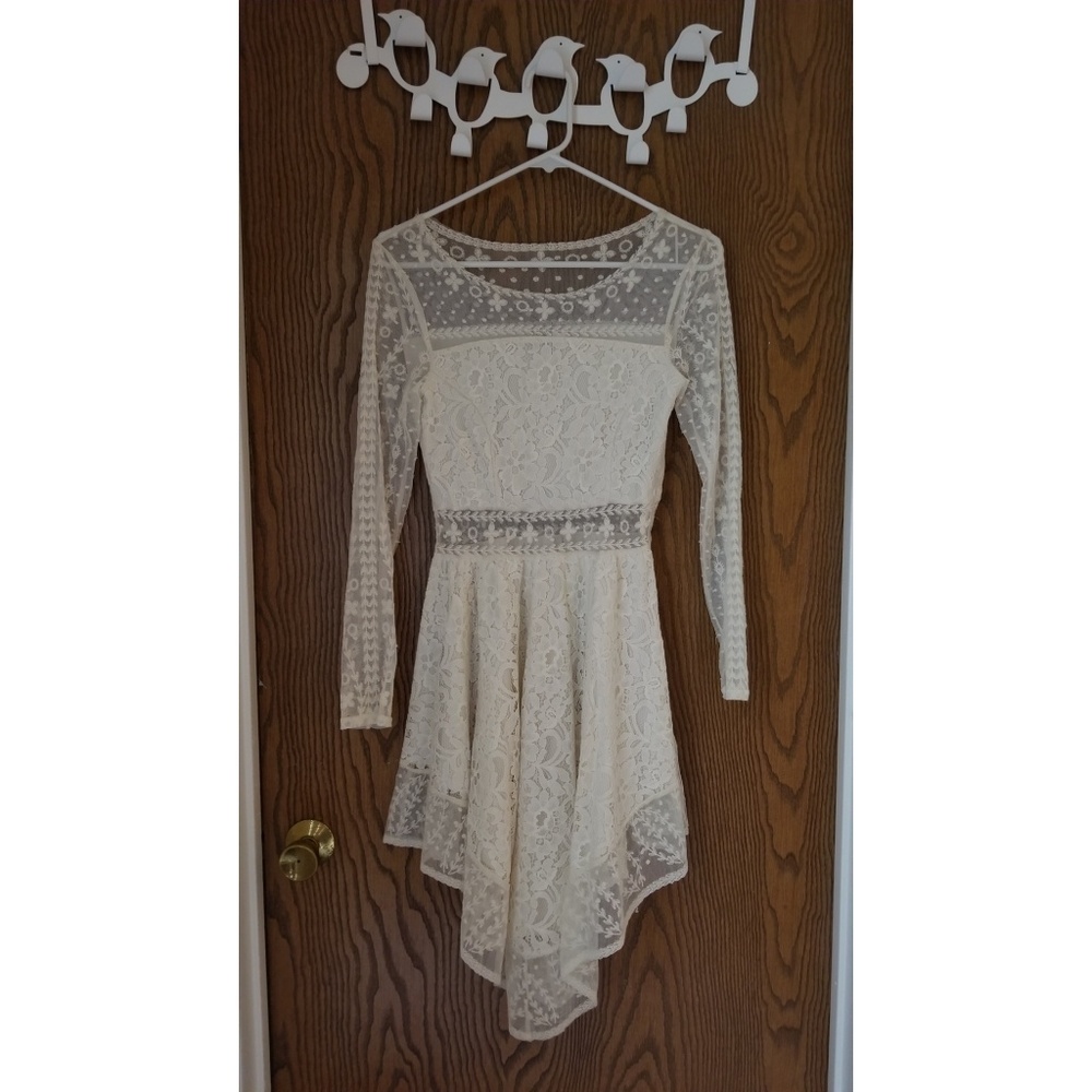 Beautiful ivory lace dress